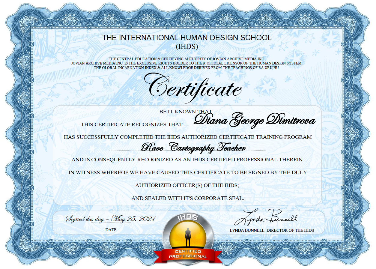 Human Design Cartography Teacher